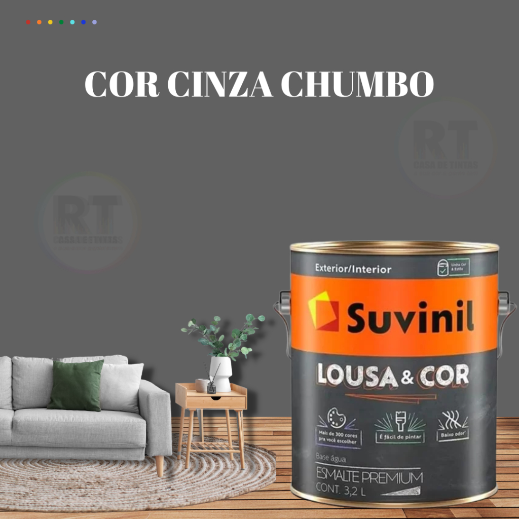 Cinza Chumbo Suvinil: Onde Comprar | BuscaProdutos
