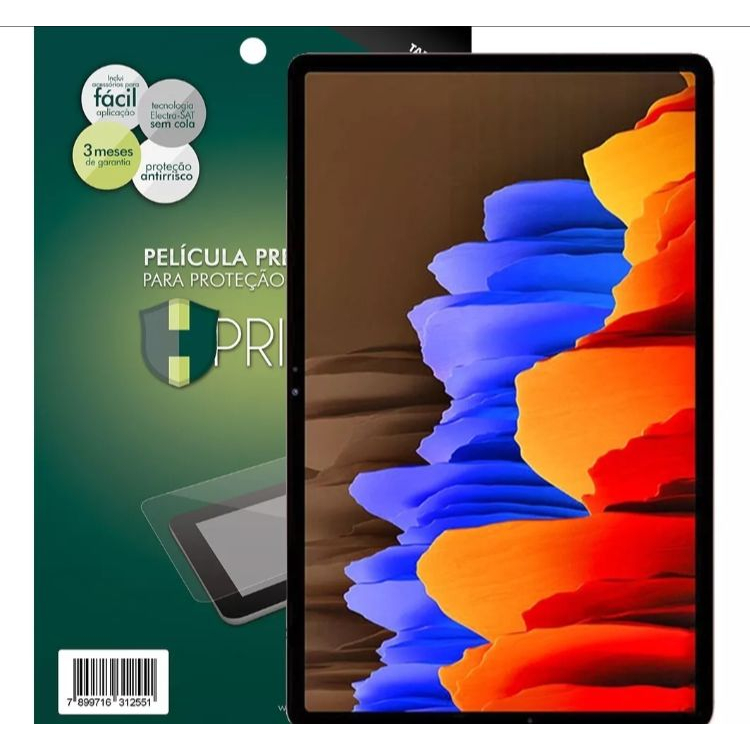 Película Hprime Fosca Samsung Galaxy Tab S7 Plus Tela 12,4