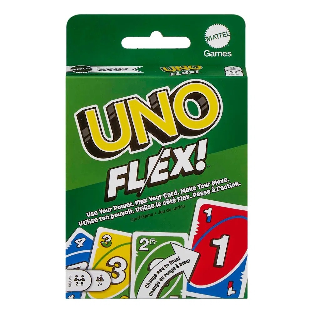 Jogo De Cartas Uno Flex Mattel Original Card Game