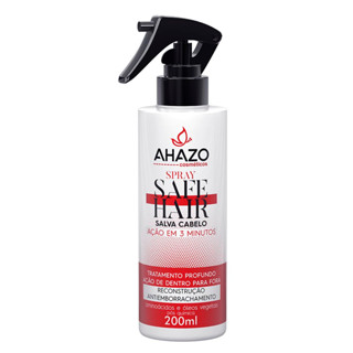 Spray Safe Hair Salva Cabelo Tratamento Reconstrutor Pós química 200ml Ahazo