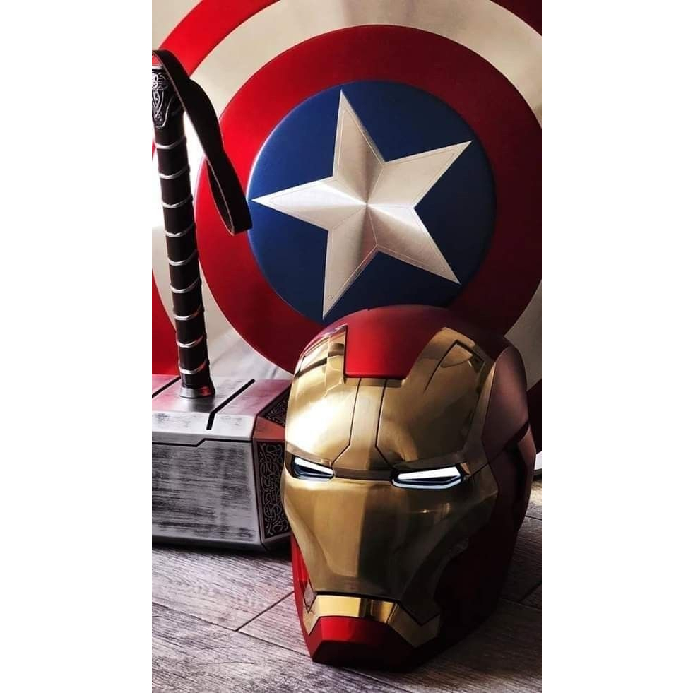 Papel de parede Homem de Ferro Thor Trovão Capitão América  Vingadores Marvel Avengers 56x100 cm