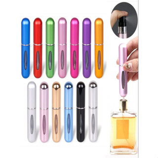 2 porta perfume mini frasco portatil recarregavel bolsa viagem
