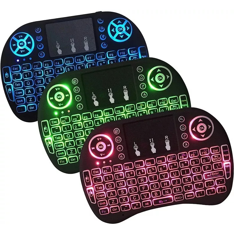 Mini Teclado Sem Fio Iluminado C/ Touchpad AL-313 - Altomex