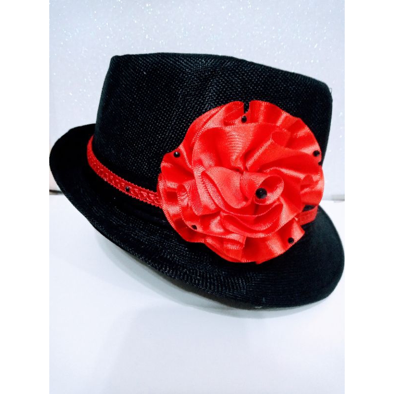 Chapéu Preto com Rosa Vermelha, Pombagira Rosa Vermelha, Pombagira do Cabaré, Maria Mulambo Pombagira do Cabaré Umbanda e Candomblé