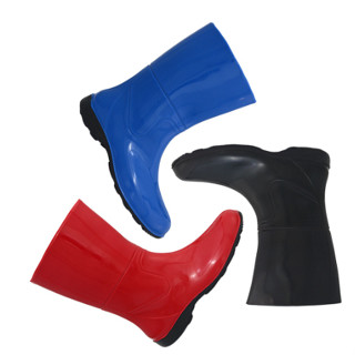 Bota Borracha Galocha Cano Médio Impermeável Com Forro Chuva p/ Limpeza Motoboy Chuva Agrícola