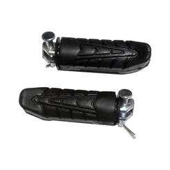 Pedaleira Esportiva Com Borracha Traseira Cb500 Cb600 Par