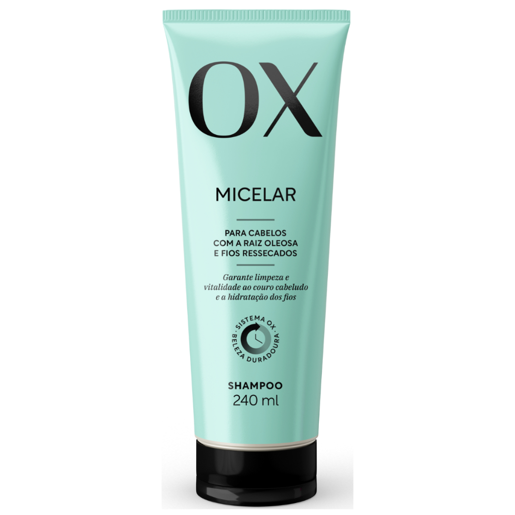 Shampoo OX  Micelar 240ml em Oferta na Shopee
