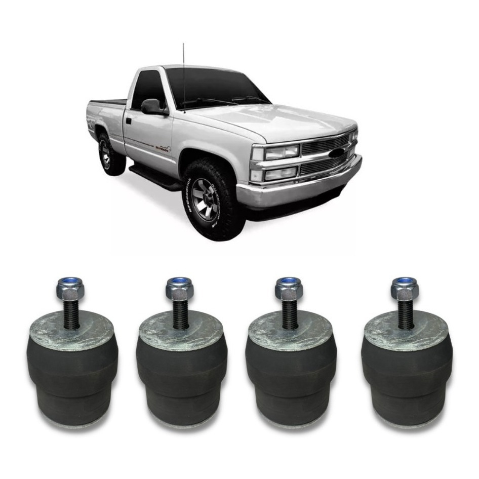 Jogo Calço Coxim Da Cabine Silverado Gmc 3/4 Ferragem