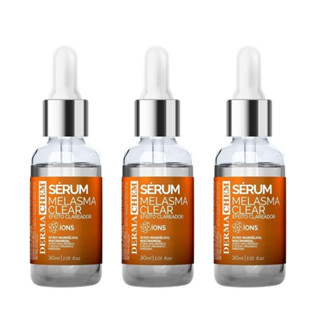 Serum Melasma Clear Efeito Clareador KIt com 3 Dermachem