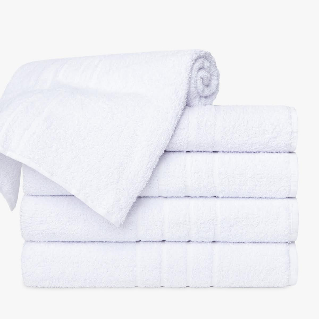 Kit 2 Toalhas de Banho Gigante Luxo Para Hotel Premium Branco Algodão - 70x140m em Oferta na Shopee