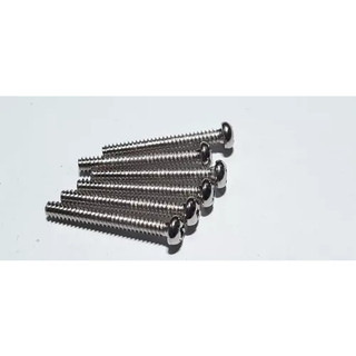 Parafuso para Captador Single Cromado 3.2x25 Kit C/10 unidades