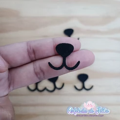 Focinho em feltro 20 un -- mod2