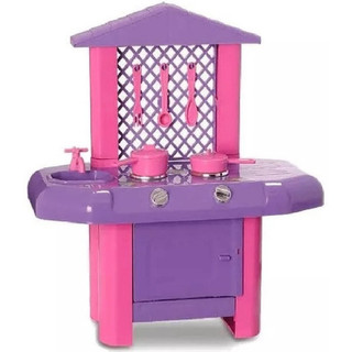 Brinquedo Cozinha Infantil Completa Fogão Panelinha Forno Kit Cozinha Infantil Cia da Cozinha