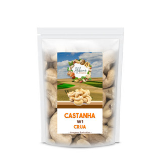 Castanha De Caju Inteira W1 Crua 1 Kg Empório Alibune