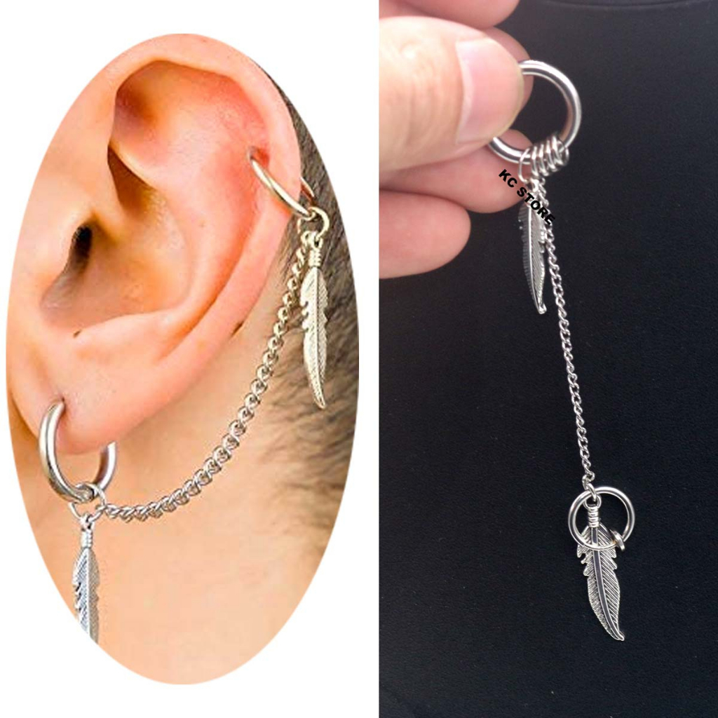 Brinco Masculino com Corrente: Onde Comprar | BuscaProdutos