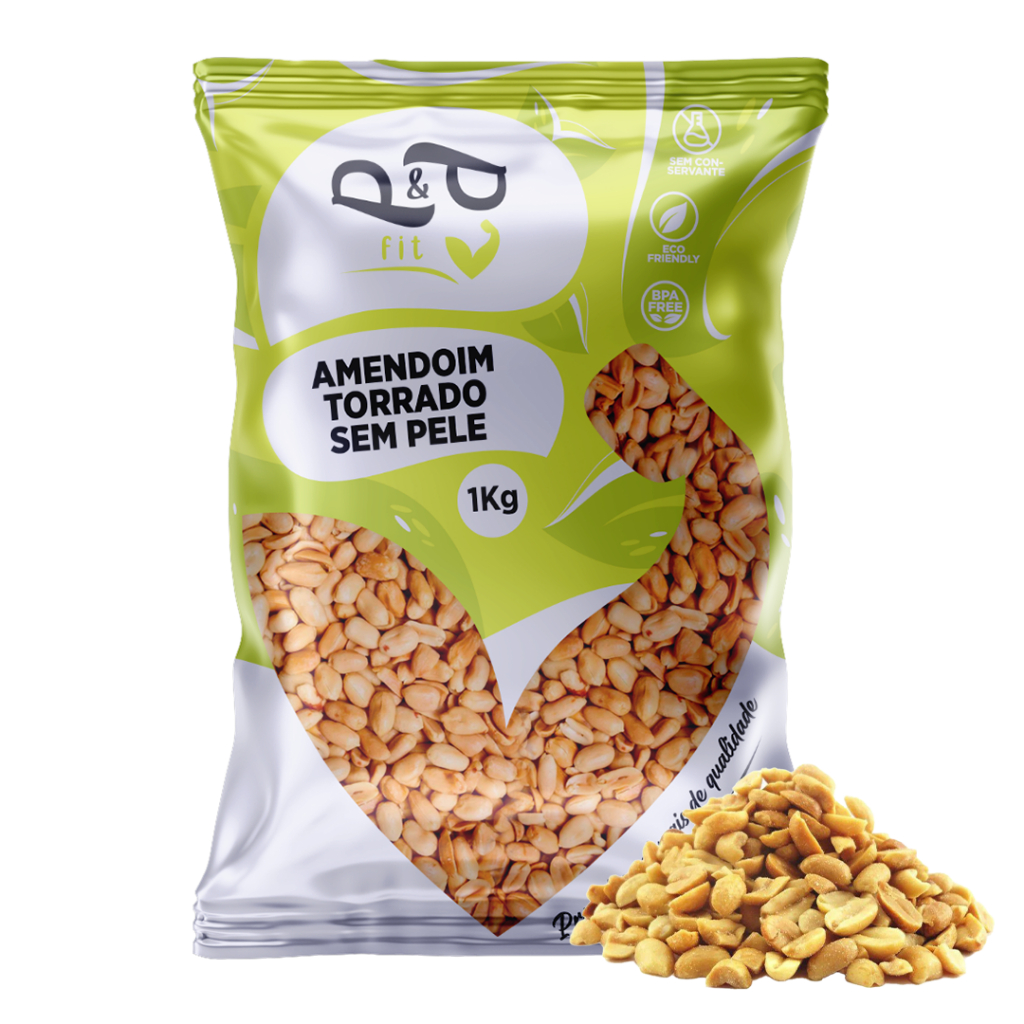 AMENDOIM TORRADO COM ou SEM SAL - P&P