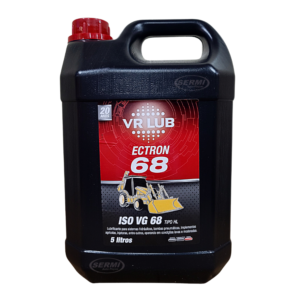 Óleo Hidráulico Ectron ISO 68 Mineral VR LUB Galão 5 Litros Para Pistões E Equipamentos em Oferta na Shopee