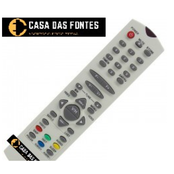 Controle Remoto Universal Receptor Antena Parabólica JVM1981
