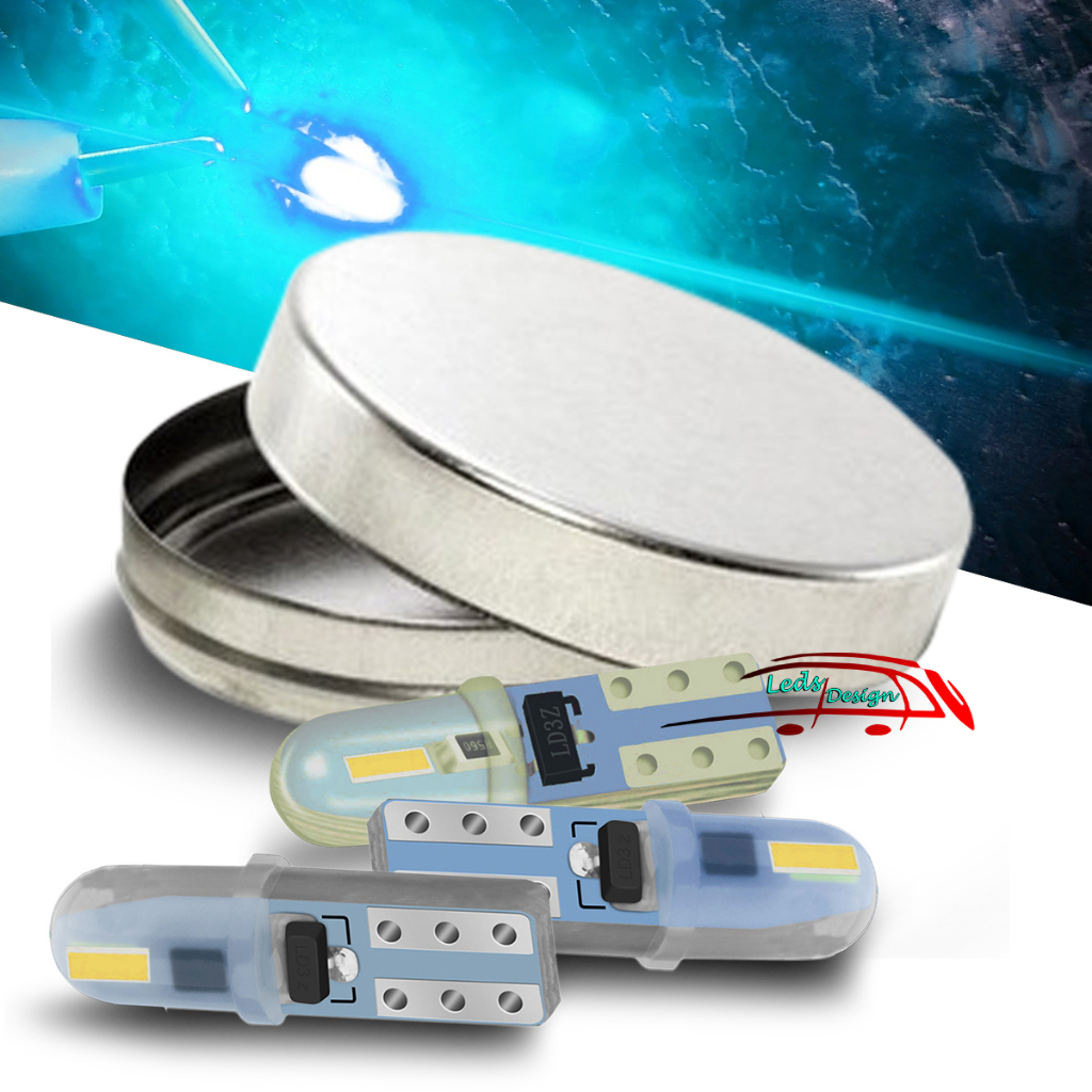 3 Lâmpada Led comando Ar Corsa Wind Classic Corsa B C Wagon Corsão Maxx Premium Joy SS Painel de Ventilação ice blue