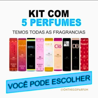 KIT 05 PERFUMES de 15ml - AMAKHA PARIS