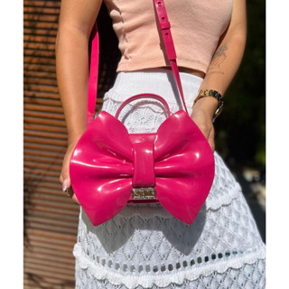 Bolsa de laço transversal nova coleção princesas