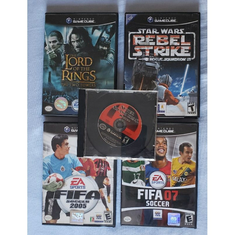 Lote jogos gamecube