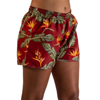 Short Tactel Feminino Estampado Praia Adulto Plus Size Extra