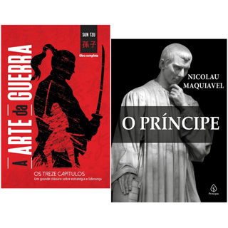 Livro O Príncipe - Nicolau Maquiavel + A Arte da Guerra em Oferta na Shopee