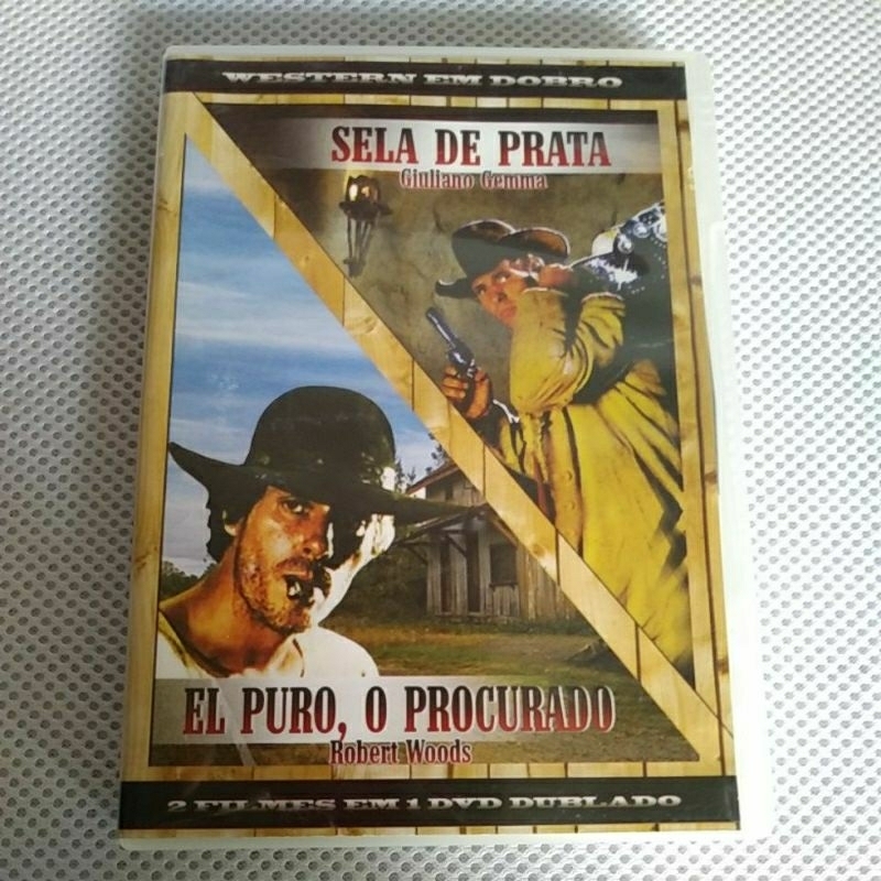 Dvd 2 Filmes em 1 Dvd Sela de Prata e El Puro o Procurado