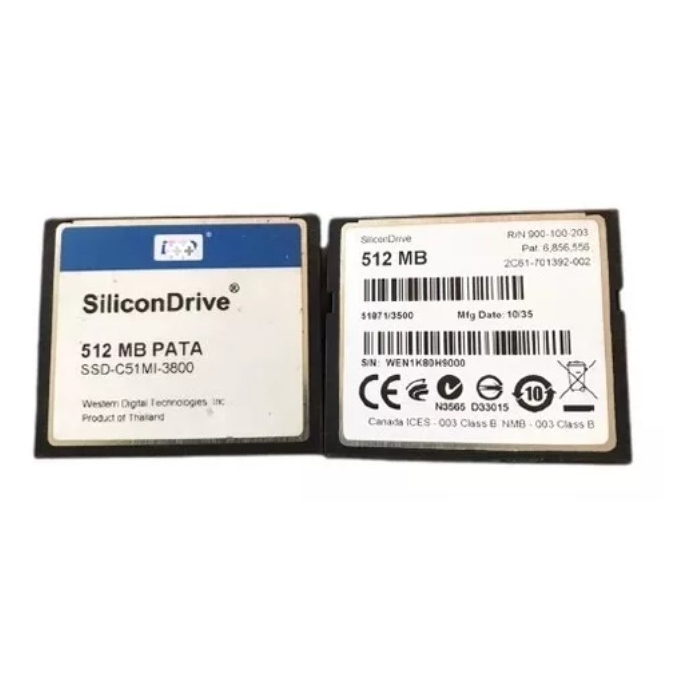 WD SiliconDrive 512MB PATA SSD-C51 MI-3800