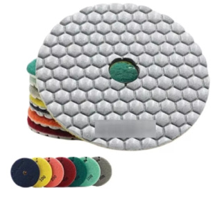 Kit 7 Lixas Diamantadas Colmeia Polir A Seco Mármore Granito Porcelanato - Lixa a Seco Marmoraria em Oferta na Shopee