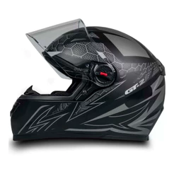 Capacete Fw3 Gt2 Preto Fosco