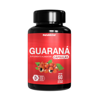 Guaraná 500mg - 60 Cápsulas - Natunéctar