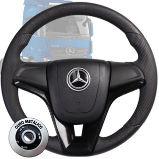 Volante Preto Esportivo Mercedes Benz Mb Para 710 608 1620 1111 1113