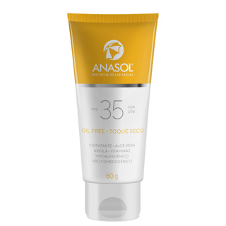 ANASOL PROTETOR SOLAR FACIAL FPS 35 60 g em Oferta na Shopee