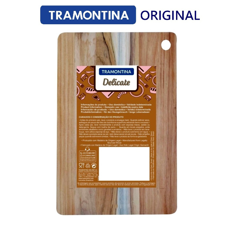 Tábua de Cozinha - Tábua de Carne - TRAMONTINA em Oferta na Shopee