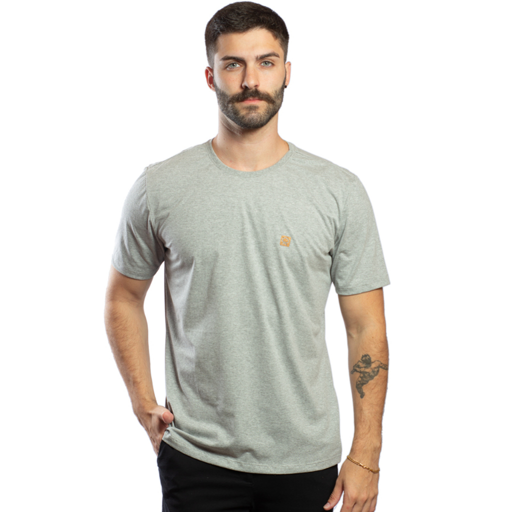 Camiseta Básica Slim Ecológica Feita De Garrata Pet