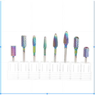 Broca De Tungstênio Nail Art Para Motor Lixadeira De Unhas Nail Drill Acrigel