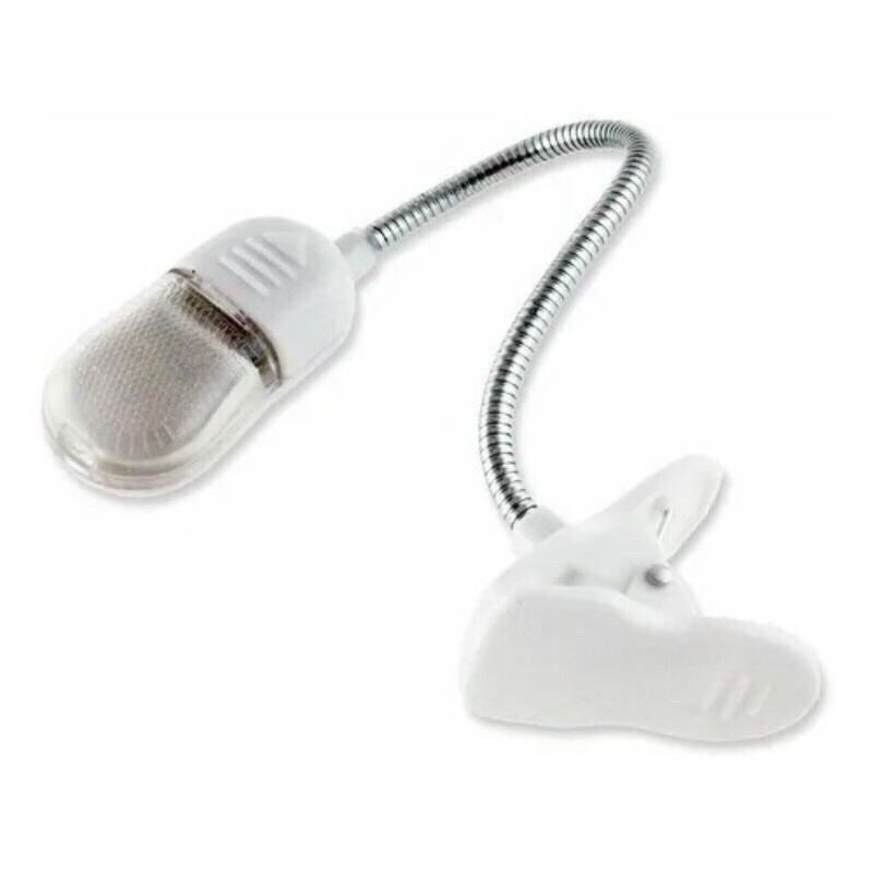 Mini Luminária Flexível Para Leitura Led Grampo Para Mesa Livros etc.