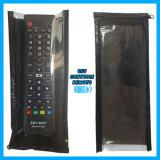 CAPA PARA CONTROLE REMOTO COM ZIPER PRETA