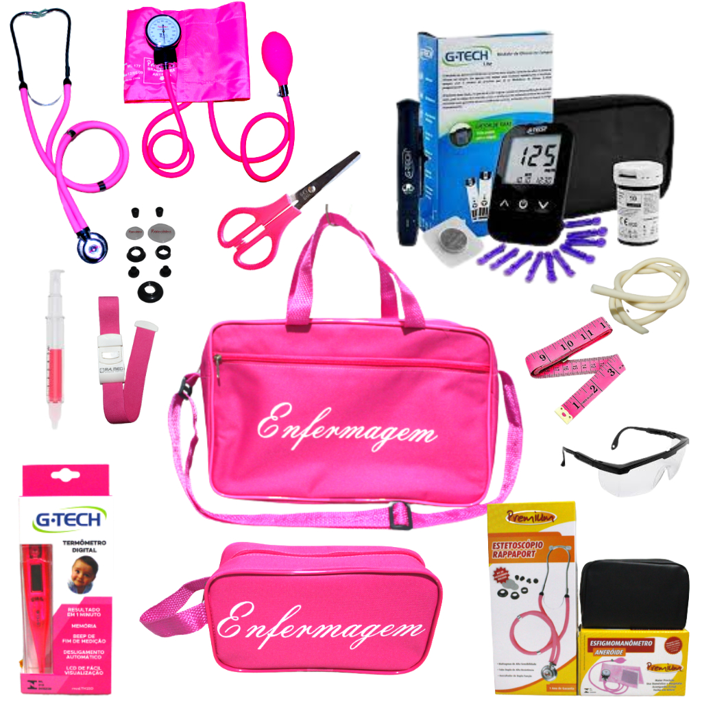 Kit enfermagem Premium 12 itens