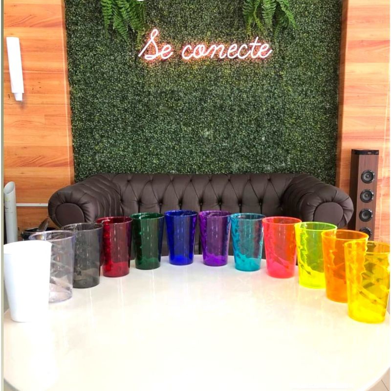 4 Copos Caldereta Copo Twister 700ml Acrílico RESISTENTE em Oferta na Shopee