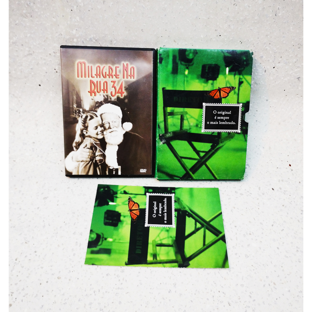 Dvd Original Milagre Na Rua 34 - George Seaton Infantil