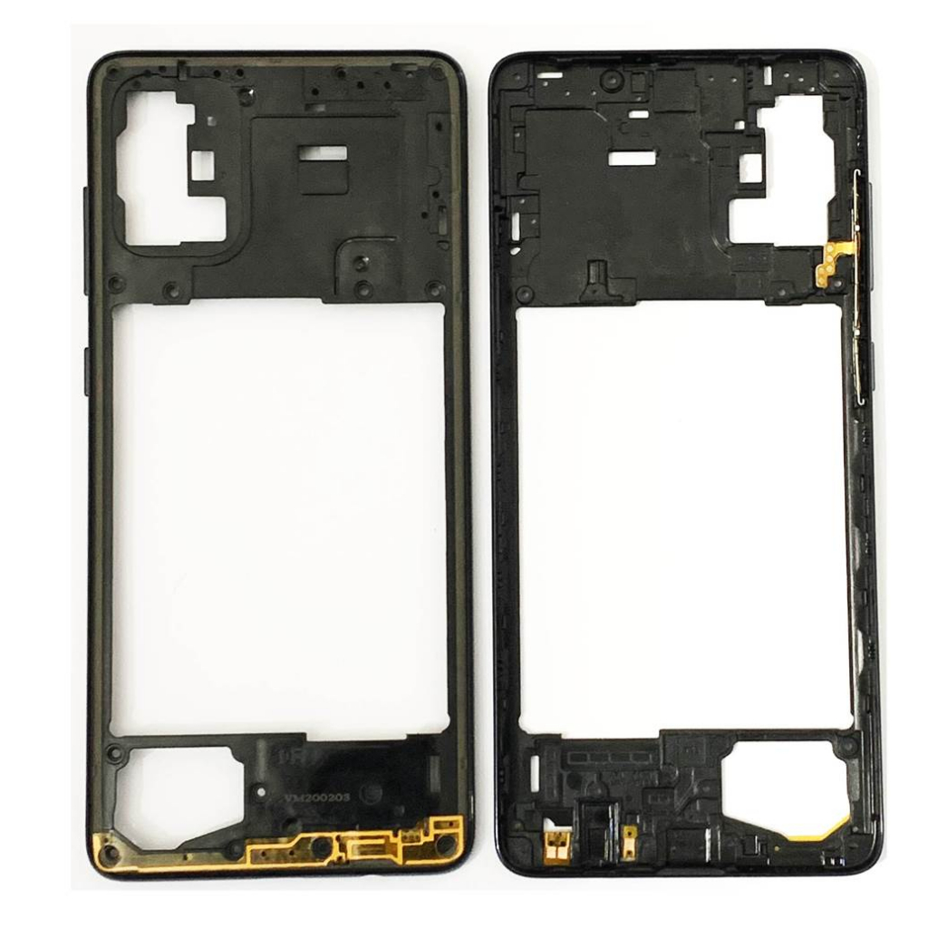 Carcaça do Aro Lateral Para Samsung Galaxy A71 a715