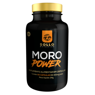 Moro Power - 60 Cápsulas (Energia, disposição, perda de gorduras)