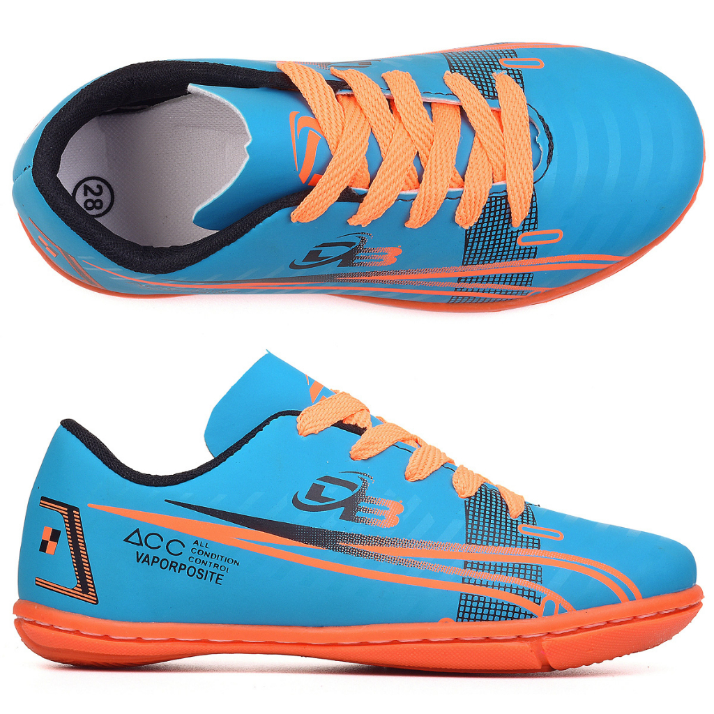 TÊNIS FUTSAL CHUTEIRA  ACC QUADRA DINO BABY