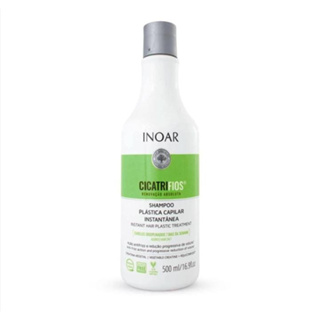 SHAMPOO CICATRIFIOS PLASTICA CAPILAR INOAR 500ML em Oferta na Shopee