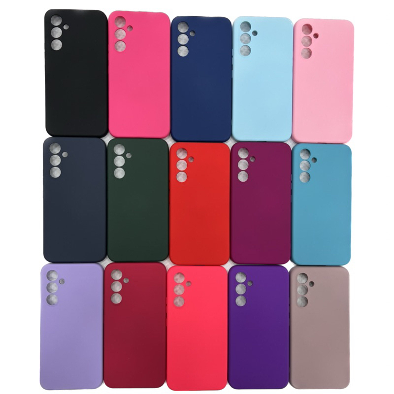 Capa Case Capinha Samsung Galaxy A14 4G/5G Silicone Aveludada Protetora