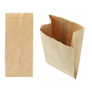 500 Saquinhos, 1kg Saco Marrom Papel Kraft Para Padaria, Pastel, Pães, Pão. em Oferta na Shopee