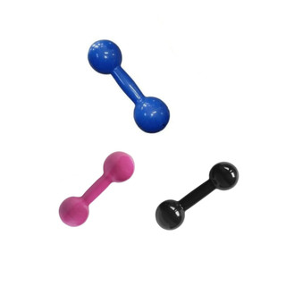 Halteres Emborrachados Unidades De 1 kg + 2 kg + 0,5 (meio) kg cada